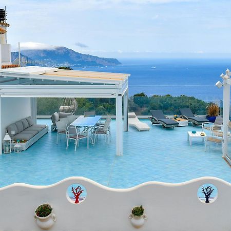 Villa Venus In Penisola Sorrentina Massa Lubrense Eksteriør bilde