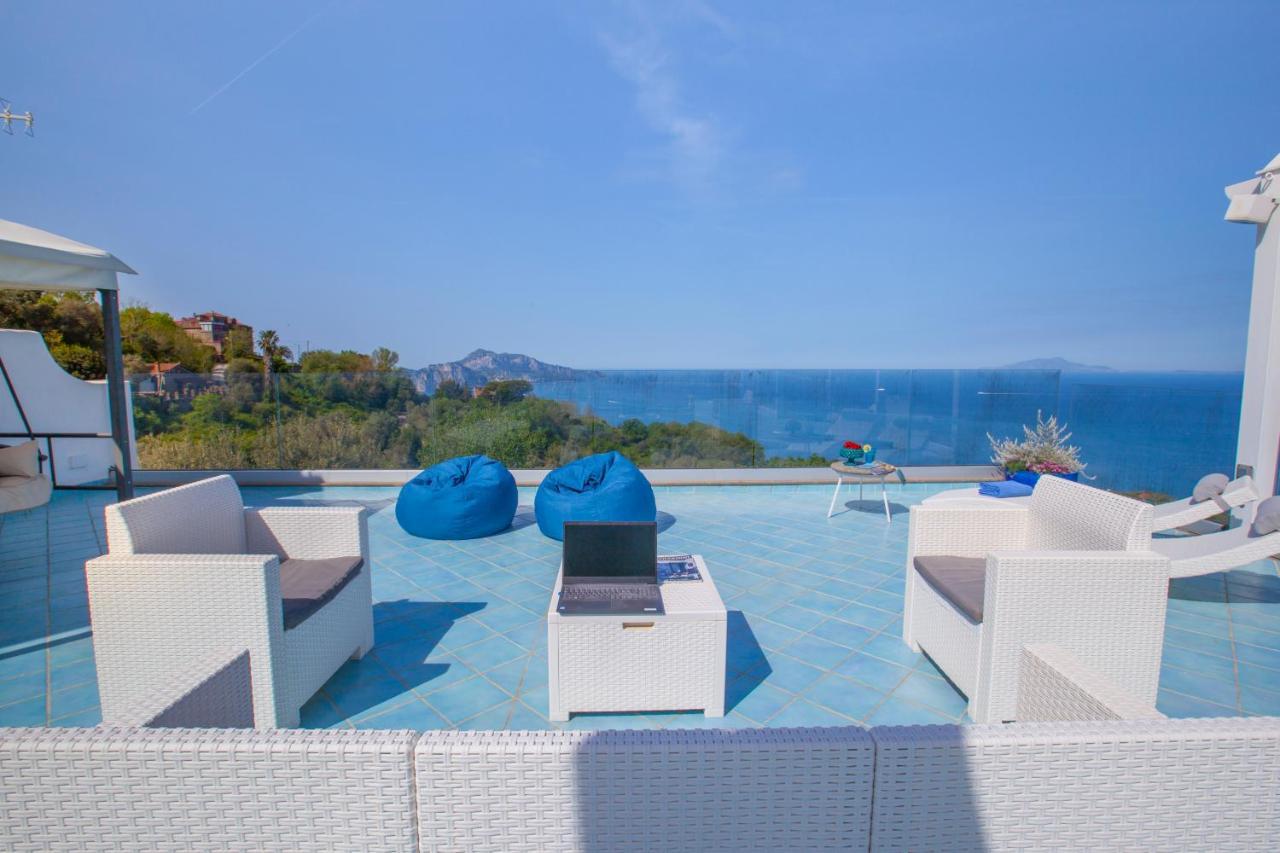 Villa Venus In Penisola Sorrentina Massa Lubrense Eksteriør bilde