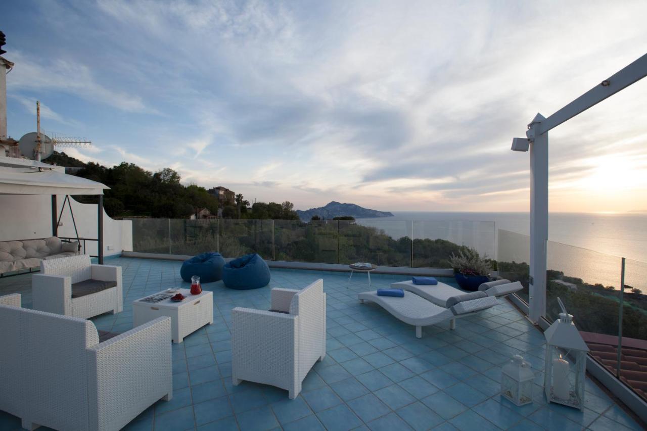 Villa Venus In Penisola Sorrentina Massa Lubrense Eksteriør bilde