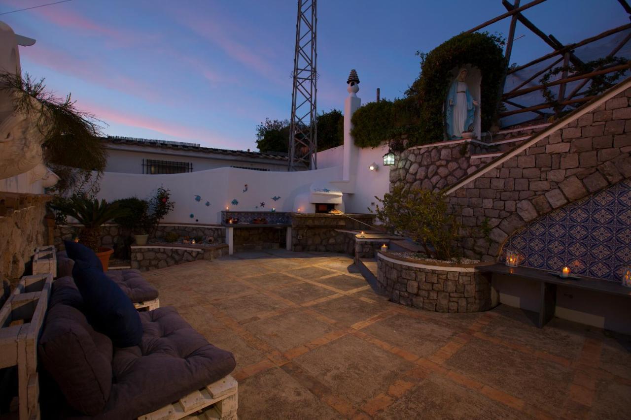 Villa Venus In Penisola Sorrentina Massa Lubrense Eksteriør bilde