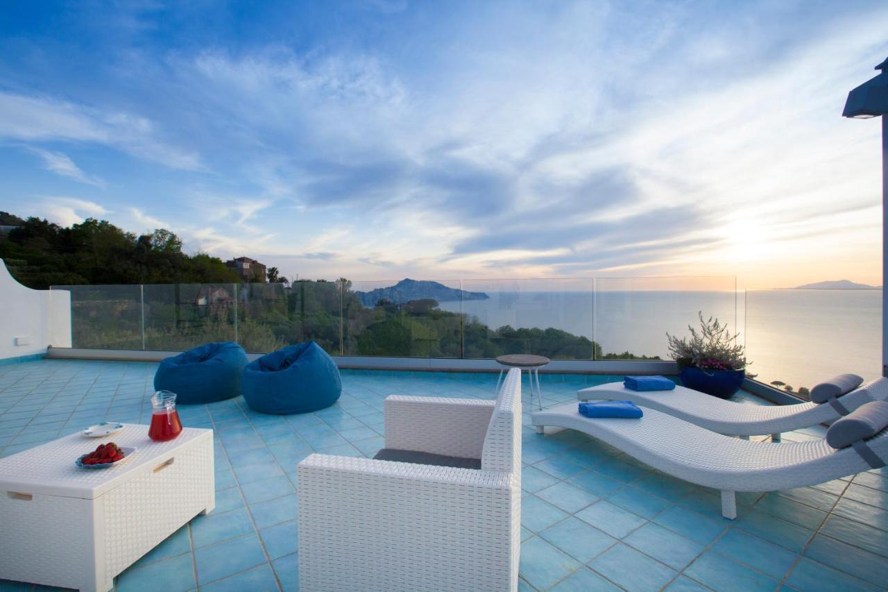Villa Venus In Penisola Sorrentina Massa Lubrense Eksteriør bilde