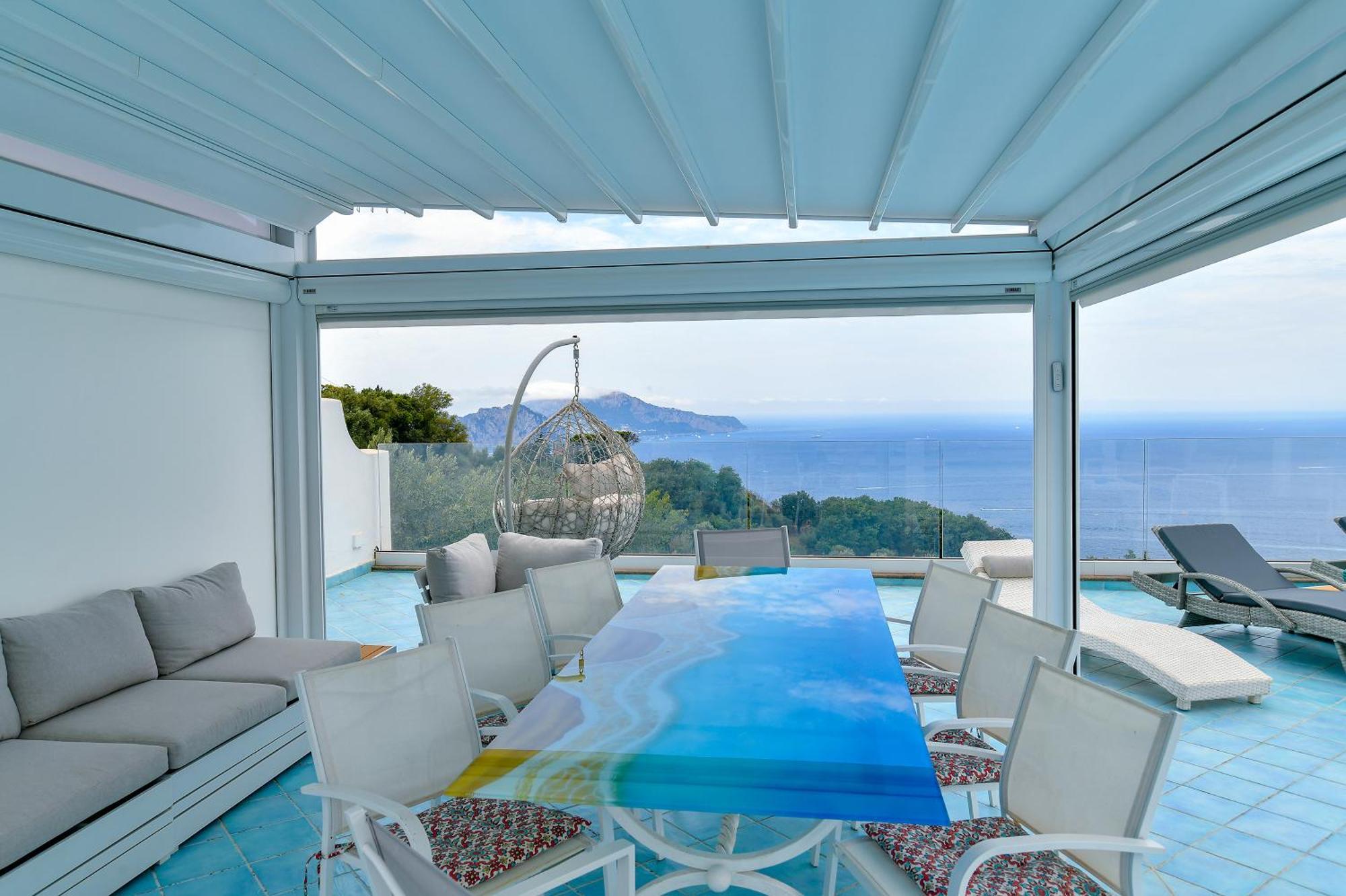 Villa Venus In Penisola Sorrentina Massa Lubrense Eksteriør bilde