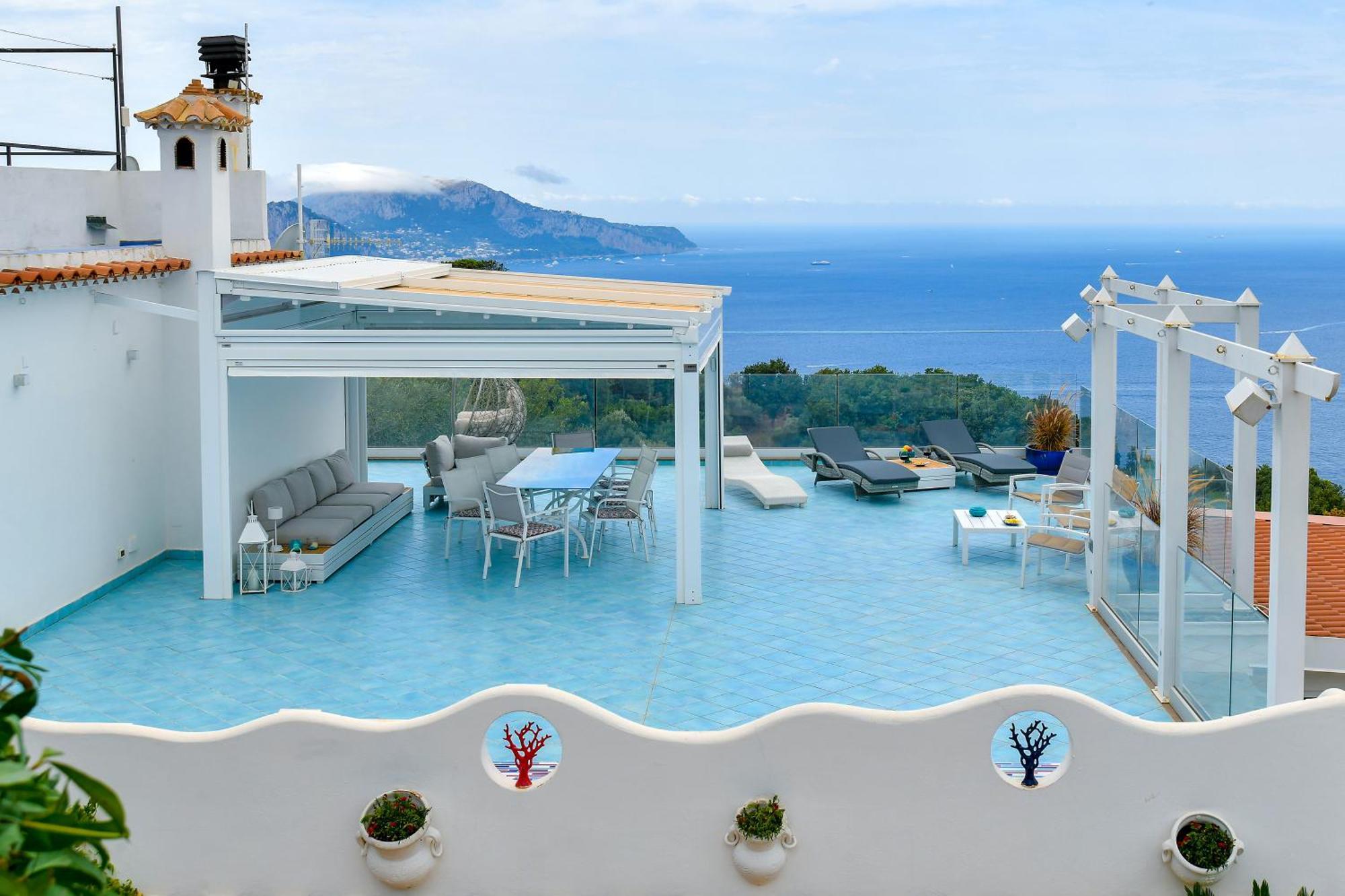 Villa Venus In Penisola Sorrentina Massa Lubrense Eksteriør bilde